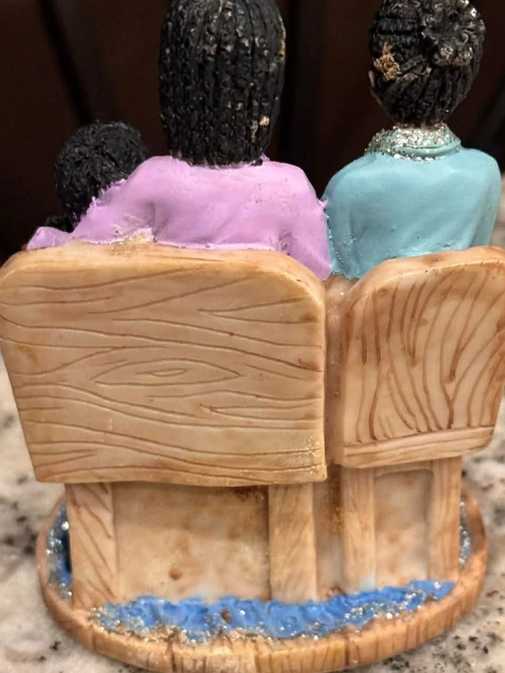 Vintage Ks collections Hand-Painted Family Figurine